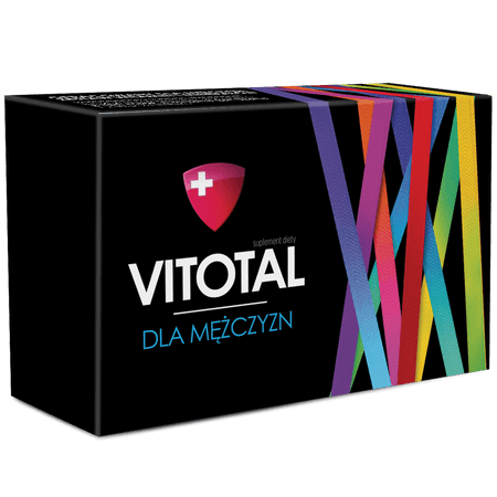 Vitotal dla Mężczyzn, tabletki z witaminami i minerałami, 30 szt.