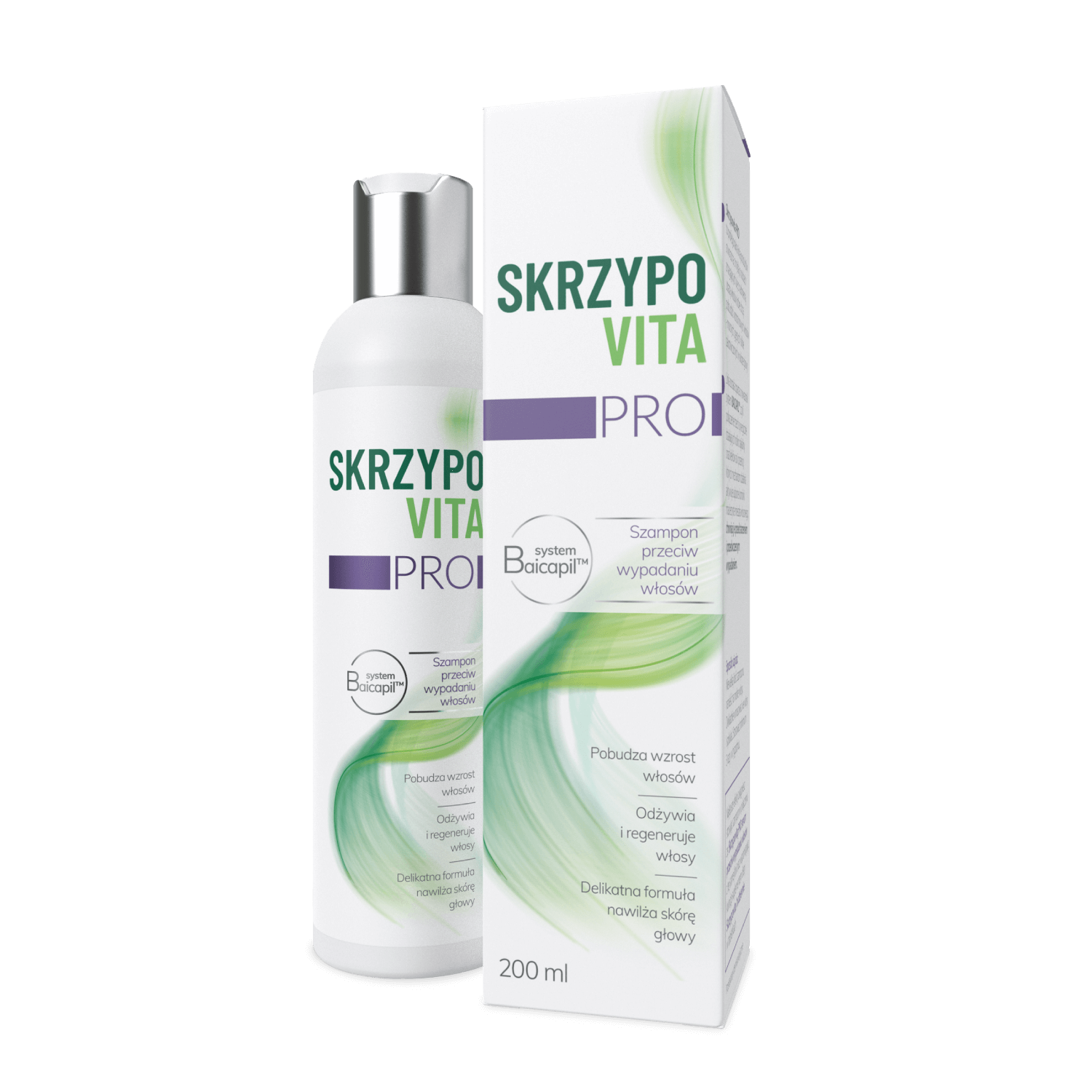 Skrzypovita Pro, szampon przeciw wypadaniu włosów, butelka 200 ml