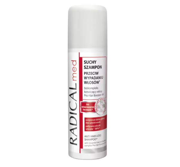 IDEEPHARM RADICAL MED, suchy szampon przeciw wypadaniu włosów, 150 ml