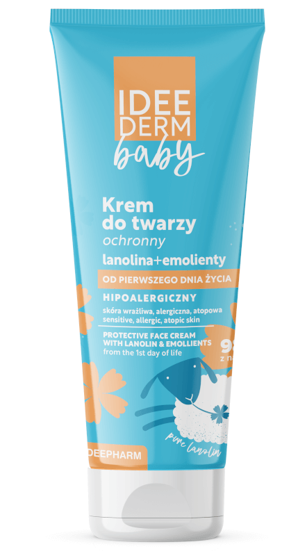 IDEE DERM Baby, krem ochronny do twarzy, 50 ml