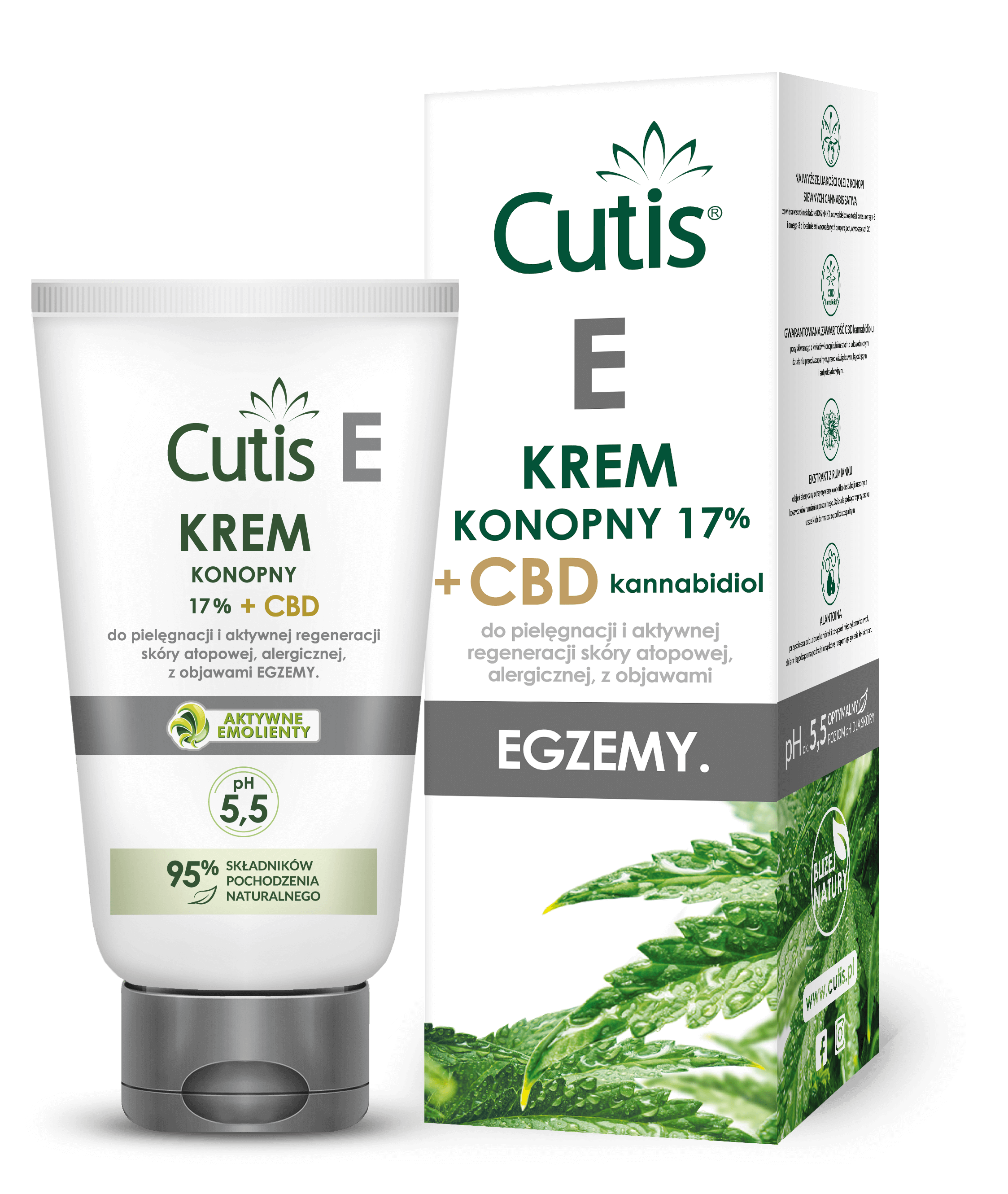 Cutis E - Egzema, krem, 120 ml