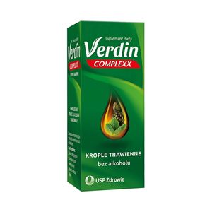 Verdin Complexx, krople ze składnikami wspierającymi prawidłowe trawienie, 40 ml
