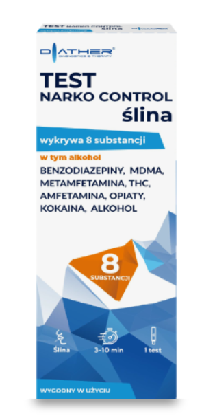Test Narko Control Ślina, Test diagnostyczny, 1 szt.