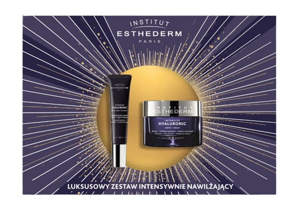 Institut Esthederm Intensive Hyaluronic krem, 50 ml + serum pod oczy, 15 ml