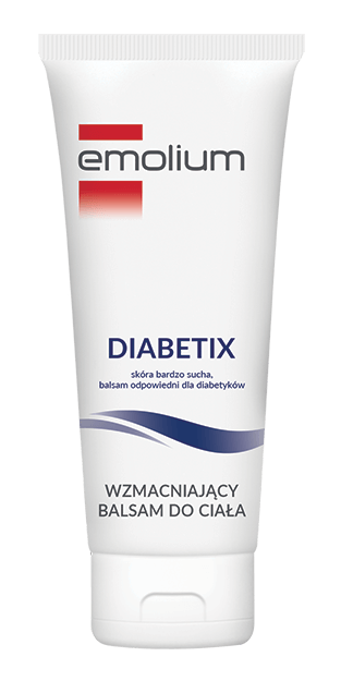 Emolium Diabetix, wzmacniający balsam do ciała do skóry bardzo suchej, 200 ml