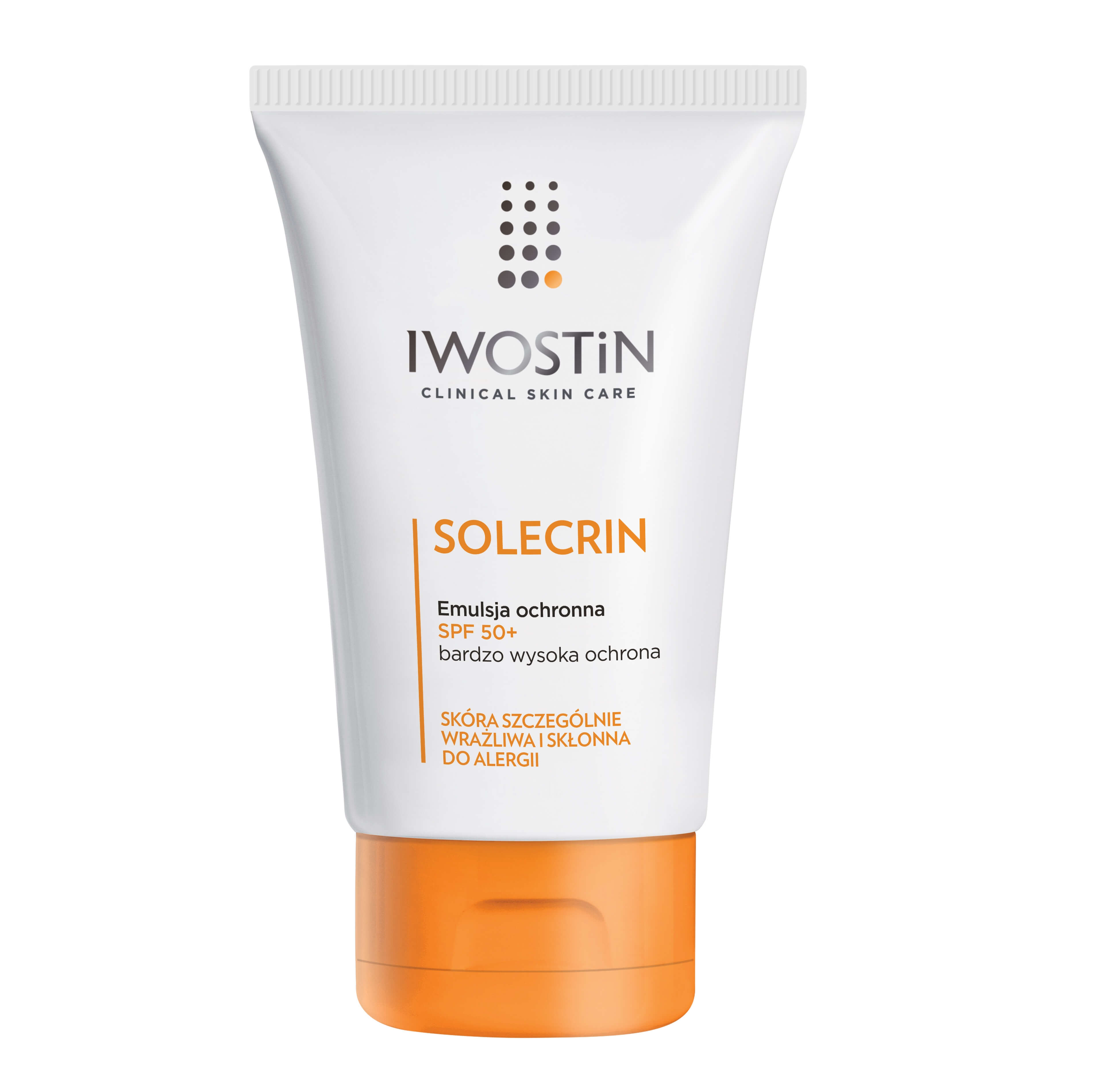 Iwostin Solecrin, emulsja ochronna SPF 50+, 100 ml