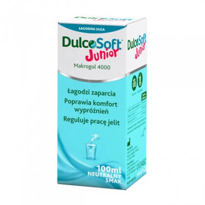 Dulcosoft Junior , preparat reguluacy pracę jelit dla dzieci, 100 ml KRÓTKA DATAT 30.06.2025