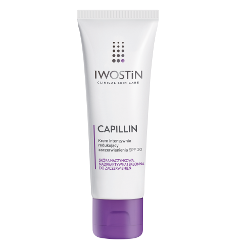 Iwostin Capilin, krem intensywnie redukujący zaczerwienienia, SPF 20, 40 ml