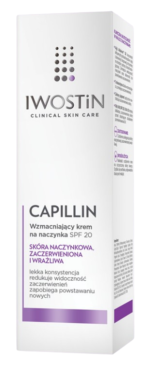 Iwostin Capillin ujędrniający krem na naczynka, SPF 20, 40 ml