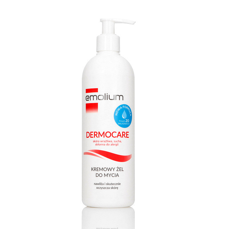 Emolium Dermocare, kremowy żel do mycia 400 ml
