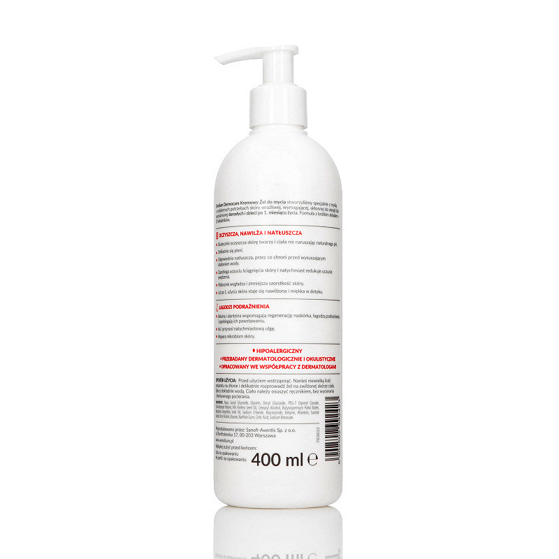 Emolium Dermocare, kremowy żel do mycia 400 ml
