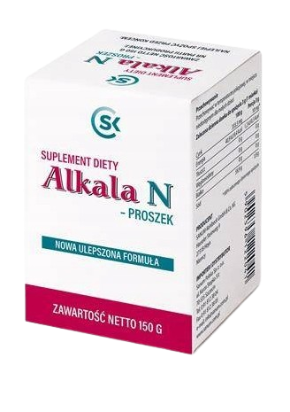 ALKALA N Nowa Ulepszona Formuła, proszek 150 g,