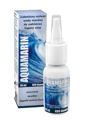 Aquamarin aerozol do nosa izotoniczny, 400 dawek, 30 ml
