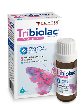 Tribiolac Baby, krople, 5 ml