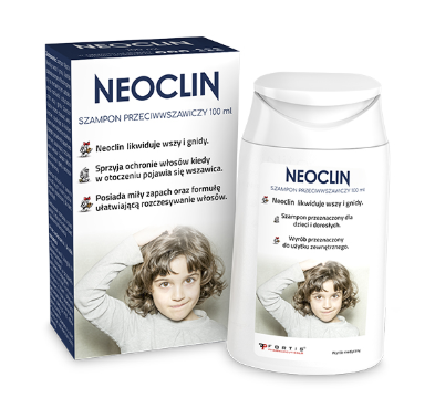 Neoclin szampon, 100 ml z grzebykiem