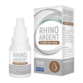 Rhinoargent, krople do nosa 15ml