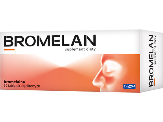 Bromelan, 30 tabletek KRÓTKA DATA 31.07.2025