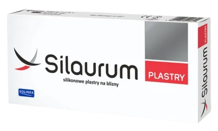 Silaurum Plastry silikonowe, na blizny, 5 cm x 30 cm, 5 sztuk