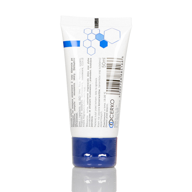 Cerkoderm 40, krem na zrogowaciałą skórę i łuszczycę paznokcia, tuba 50 ml
