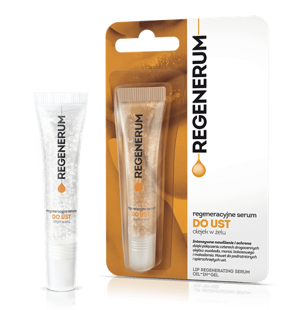 Regenerum Serum do ust, olejek w żelu, 7 g