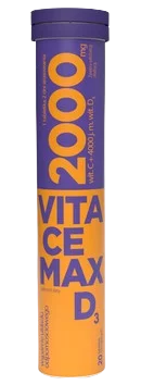 Vitacemax D3, 20 tabletek musujących