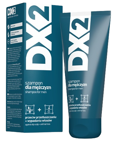 DX2, szampon przeciw przetłuszczaniu i wypadaniu włosów, 150 ml