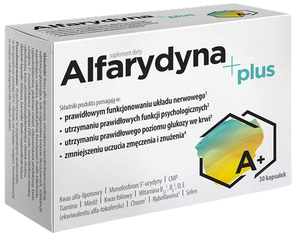 Alfarydyna Plus, 30 kapsułek