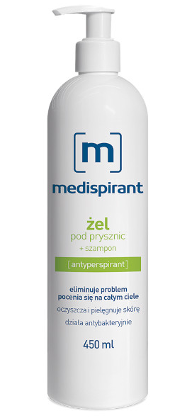 Medispirant, żel pod prysznic, 450 ml