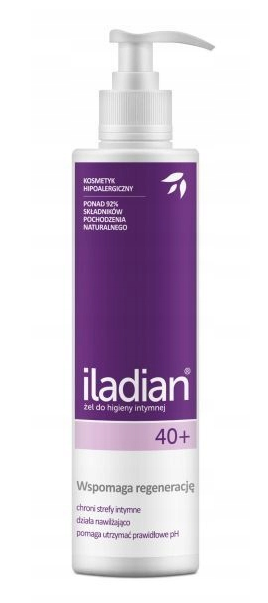 Iladian 40 +, żel do higieny intymnej, 230 ml