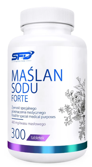 SFD Maślan Sodu Forte 600 mg 300 tabletek