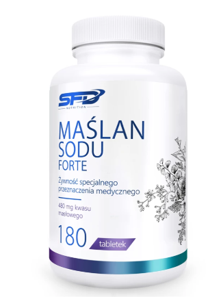 SFD Maślan Sodu Forte, 180 tabletek