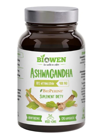 Biowen Ashwagandha 120 kapsułek