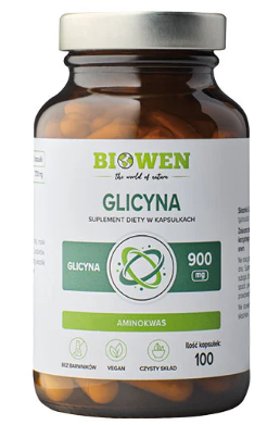 Biowen Glicyna, 100 kapsułek