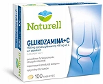 Naturell Glukozamina + C, tabletki ze składnikami wspierającymi prawidłowe funkcjonowanie chrząstki, 100 szt.