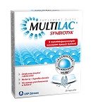 Multilac, kapsułki przywracające naturalną mikroflorę przewodu pokarmowego, 20 szt.