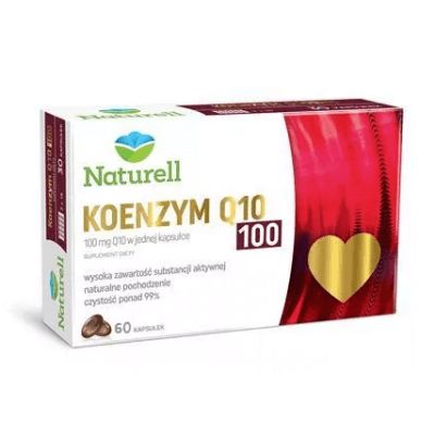 Naturell Koenzym Q10, kapsułki ze składnikami chroniącymi przed stresem oksydacyjnym, 60 szt.
