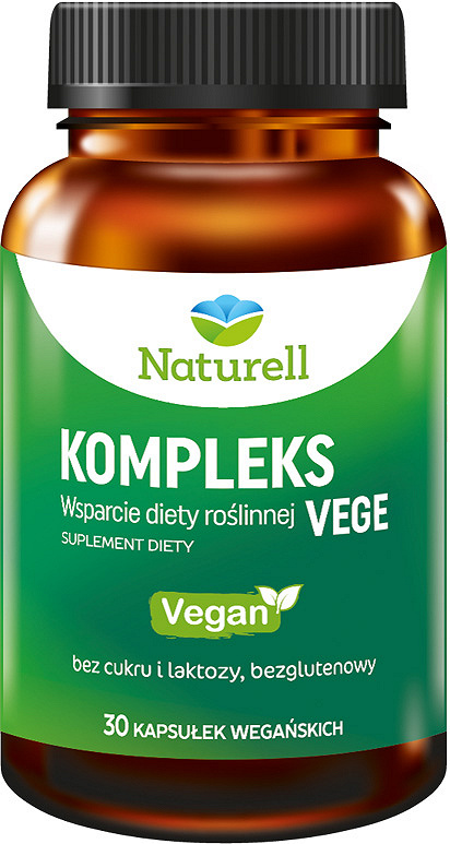 Naturell KOMPLEKS VEGE, 30 kapsułek wegańskich