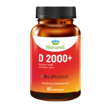 Naturell Witamina D 2000+, kapsułki z witaminą D, 60 szt.