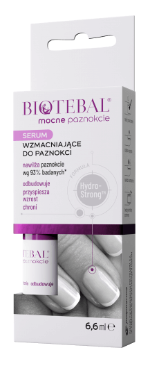 Biotebal mocne paznokcie, serum wzmacniające do paznokci, 6,6 ml