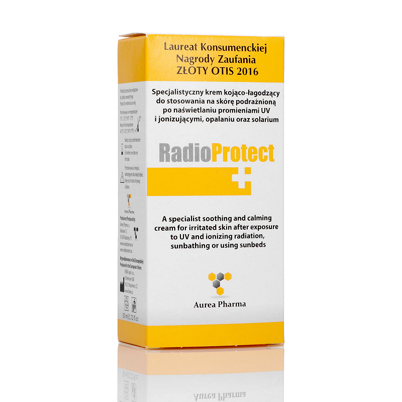RadioProtect, krem kojąco-łagodzący do stosowania po zabiegach radioterapii, 50 ml
