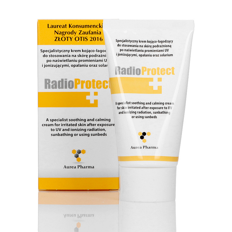 RadioProtect, krem kojąco-łagodzący do stosowania po zabiegach radioterapii, 50 ml