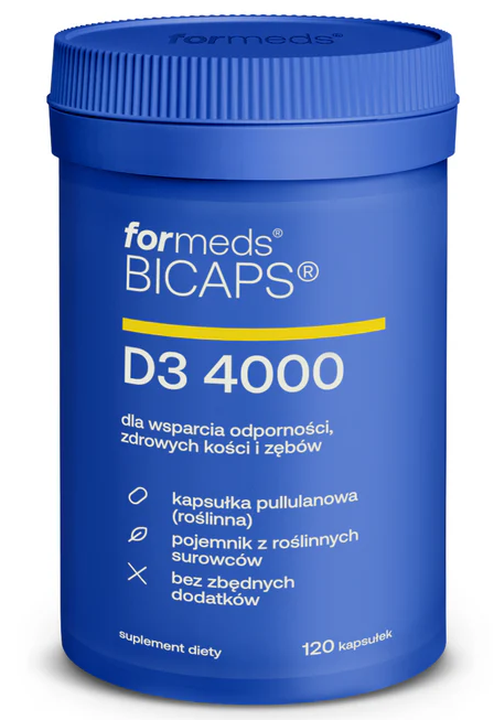 Formeds Bicaps D3 4000, 120 kapsułek