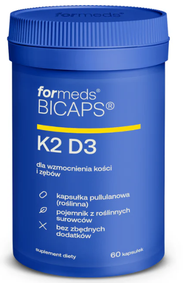 Formeds Bicaps K2 D3, 60 kapsułek