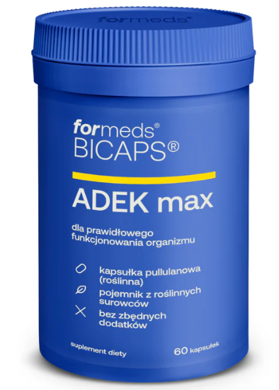 Formeds Bicaps ADEK Max, 60 kapsułek