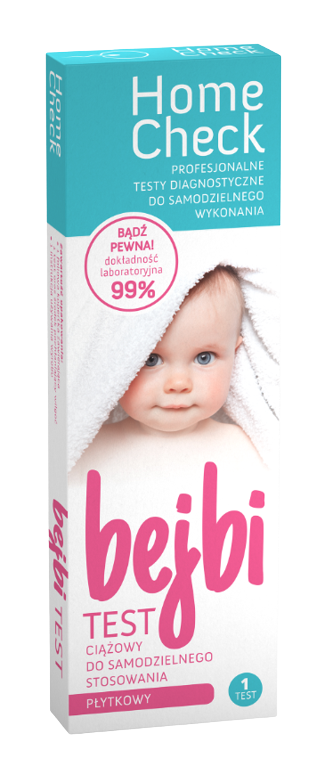Bejbi, test ciążowy, płytkowy, 1 szt.