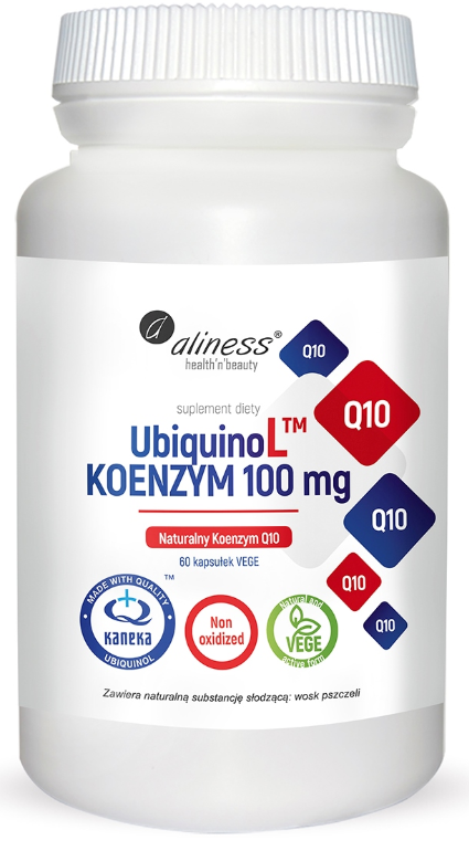 Aliness Ubiquinol Koenzym Q10 100 mg, 60 kapsułek