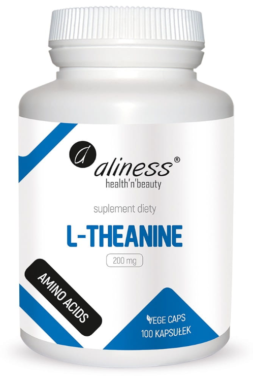 Aliness L-Theanine 200 mg, 100 kapsułek