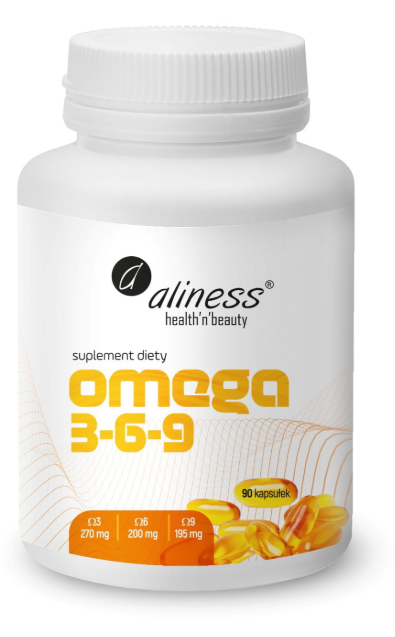 Aliness Omega 3-6-9, 90 kapsułek