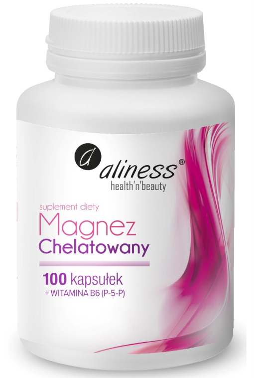 Aliness Magnez Chelatowany, 100 kapsułek