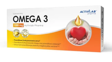 ActivLab Omega 3 1000 mg, 60 kapsułek